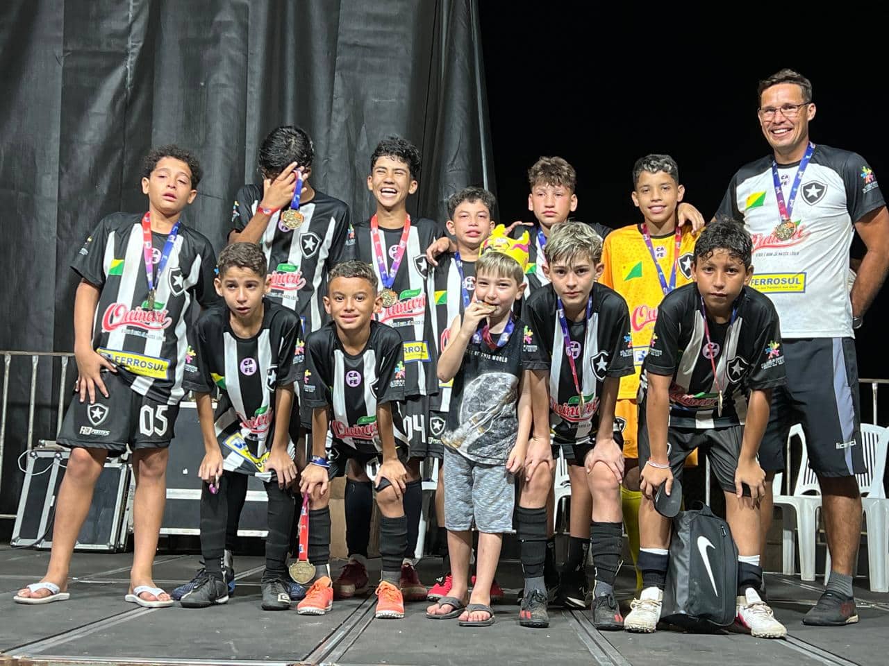 Botafogo Academy Acre conquista dois vice