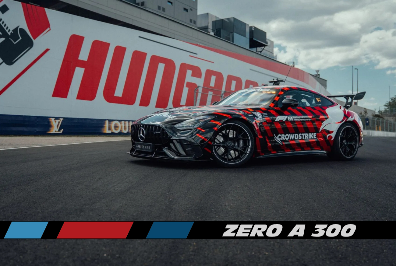 O novo safety car da Fórmula 1