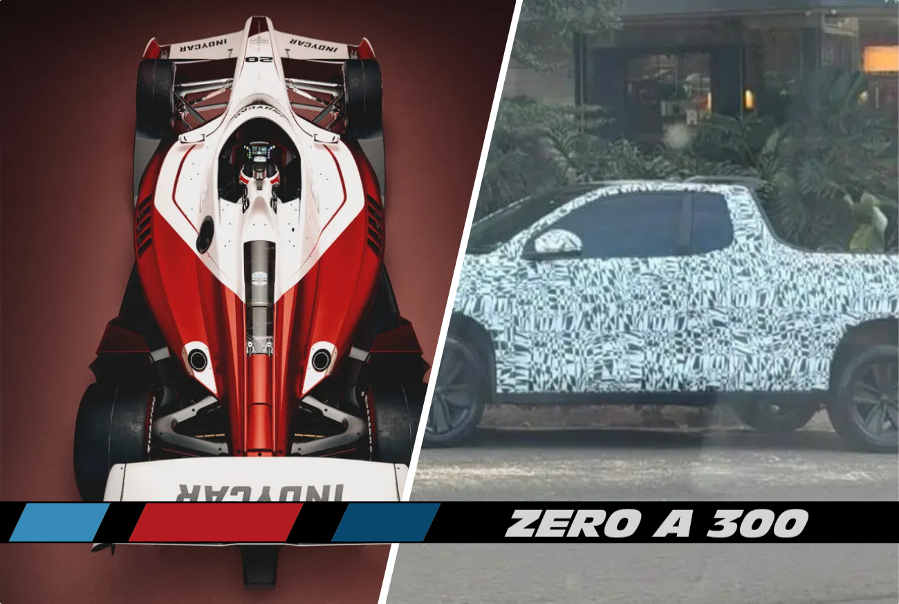 O novo carro da Indy