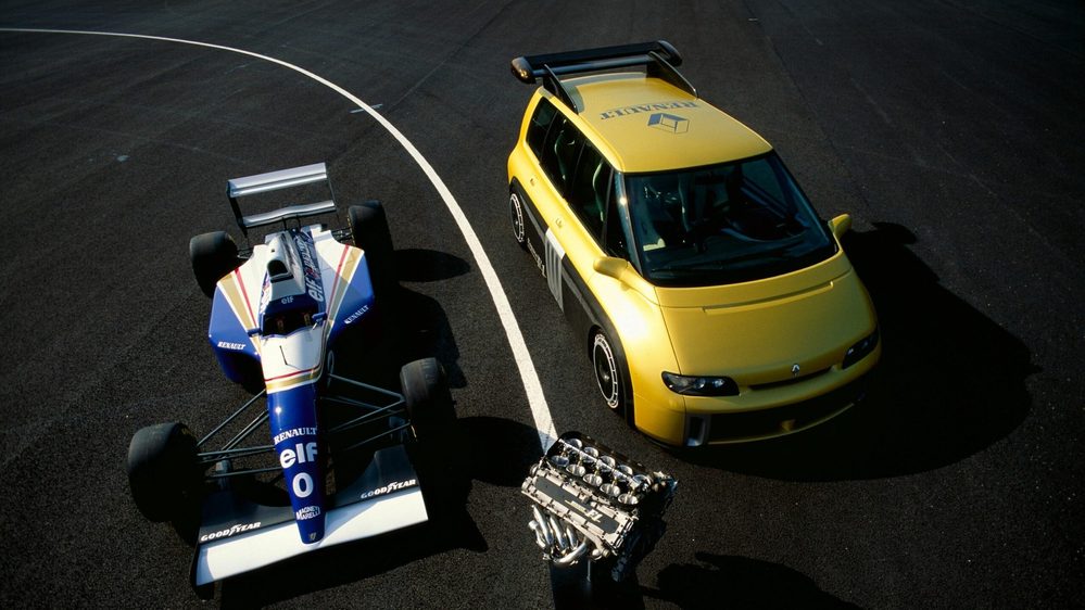 Quando a Renault transformou um F1 em minivan