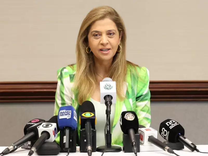 Leila Pereira celebra Flaco López na final da Copa: 'Comprova o trabalho de excelência do Palmeiras'
