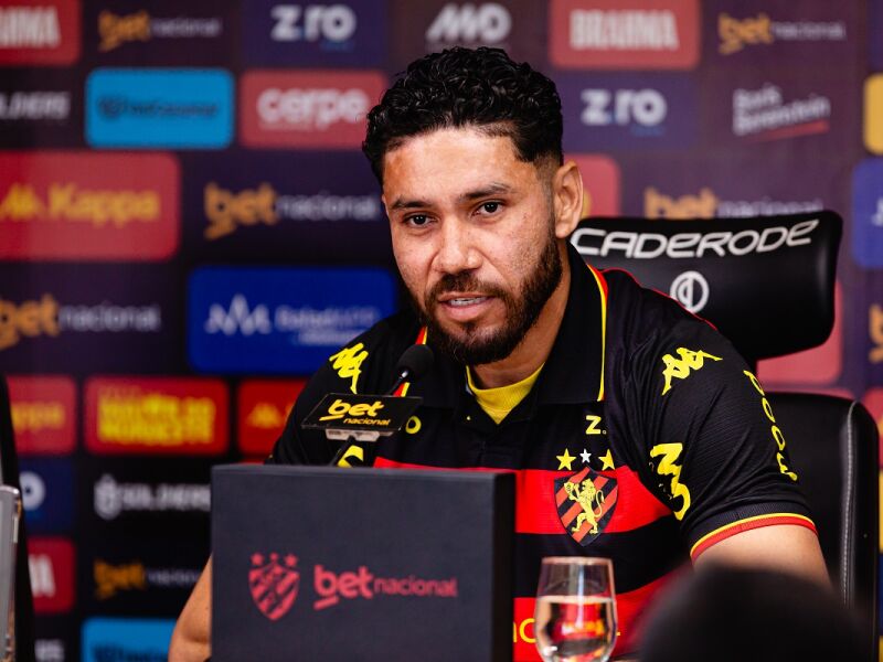 Apresentado no Sport, Neto Pessoa projeta disputa por posição com Perotti