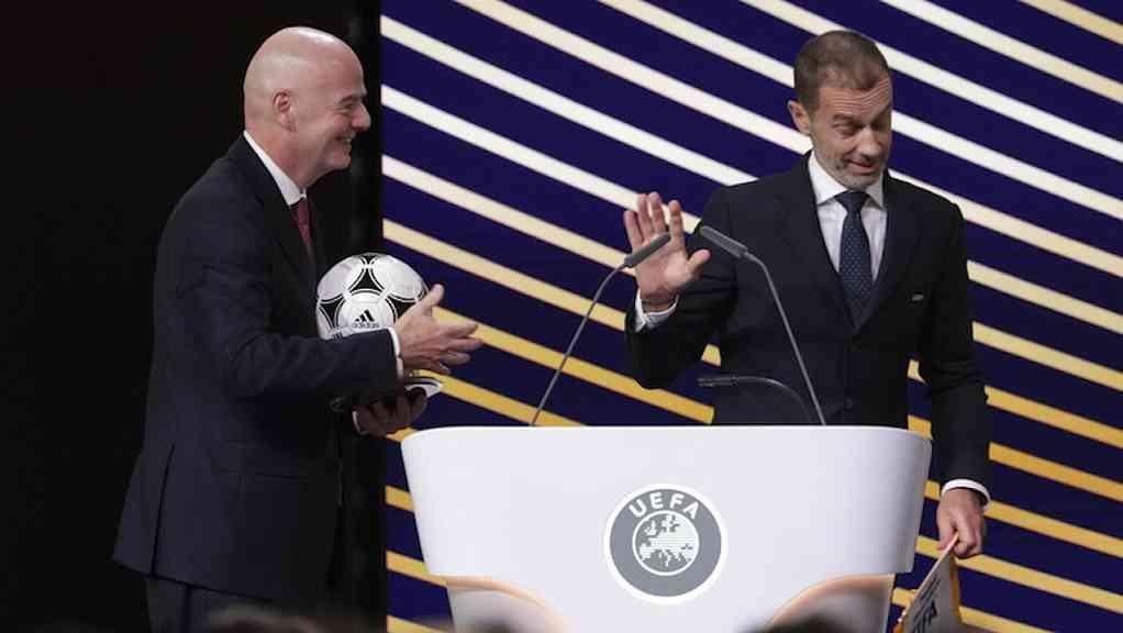 Uefa ameaça boicotar torneios da Fifa por plano comercial