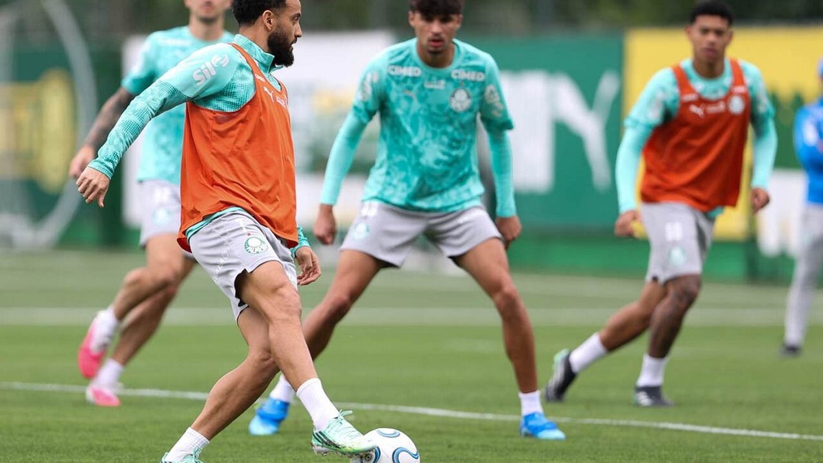 Palmeiras se reapresenta, e Sosa faz regenerativo após trauma na coxa