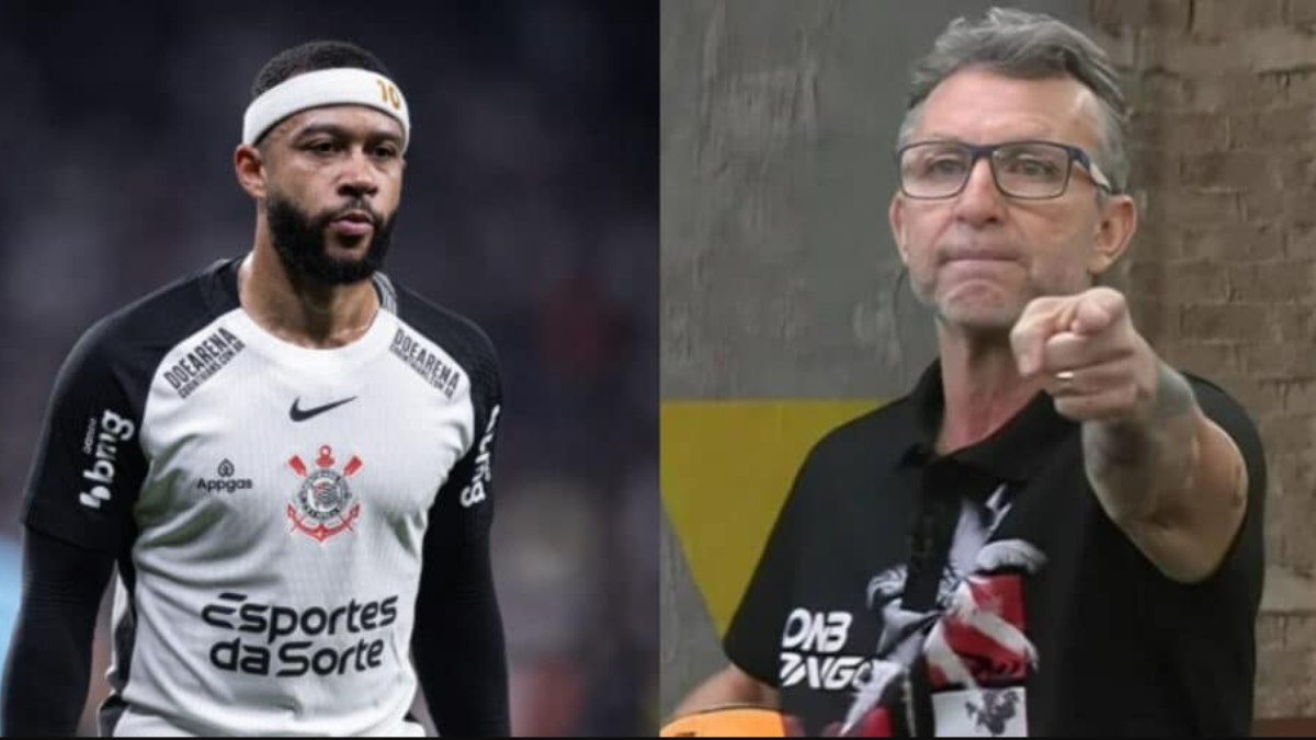 Neto defende Corinthians em saída de Memphis: "Não suporto ele"