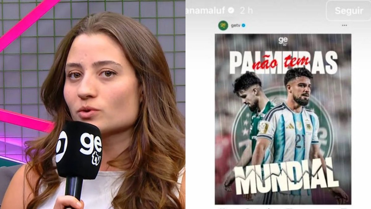 Jornalista da getv defende Palmeiras e pede para não ser demitida