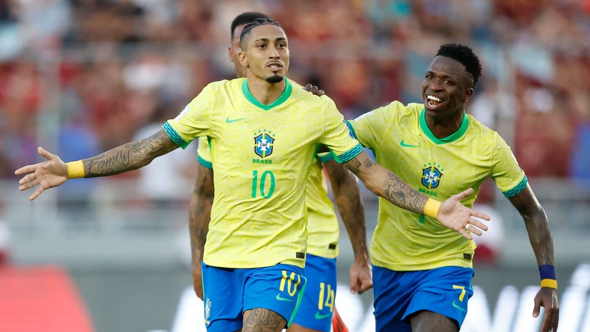 Raphinha X Vini Jr.: espanhóis apontam quem manda na Seleção