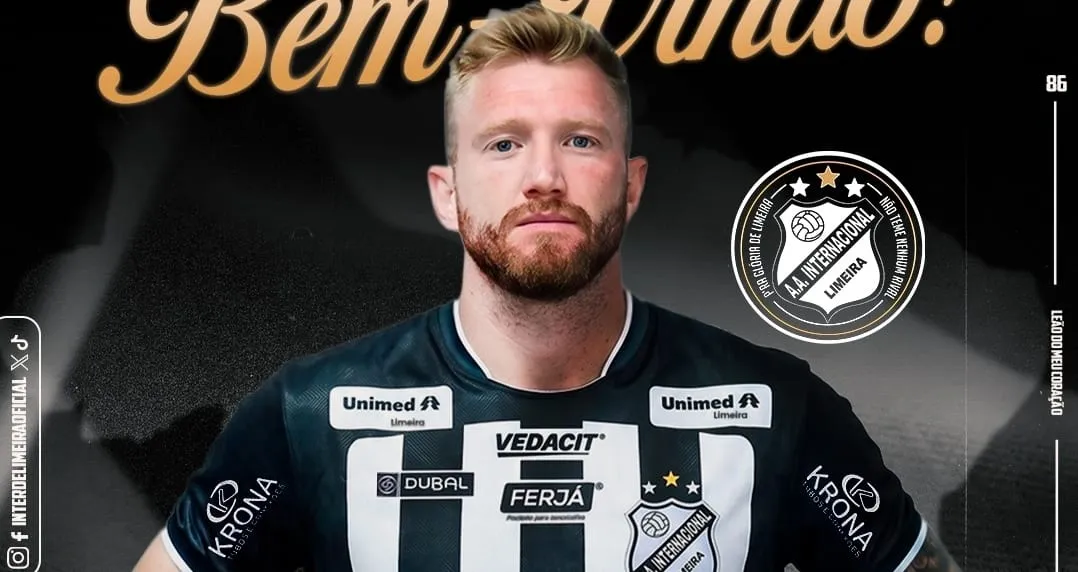 Inter de Limeira oficializa a contratação do zagueiro Fagner Alemão
