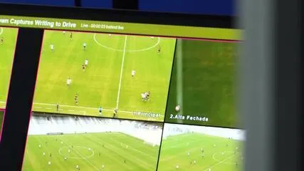 Impedimento automático é testado em jogo do Brasileirão Sub-17