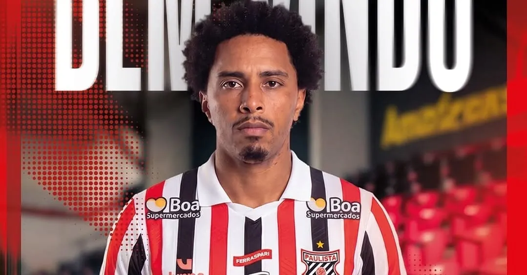 Paulista oficializa a contratação de atacante ex