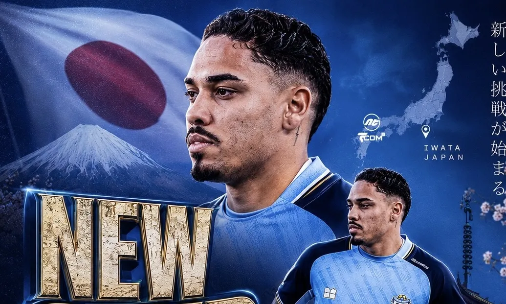 Ex-Guarani, Iago Teles é anunciado no futebol japonês