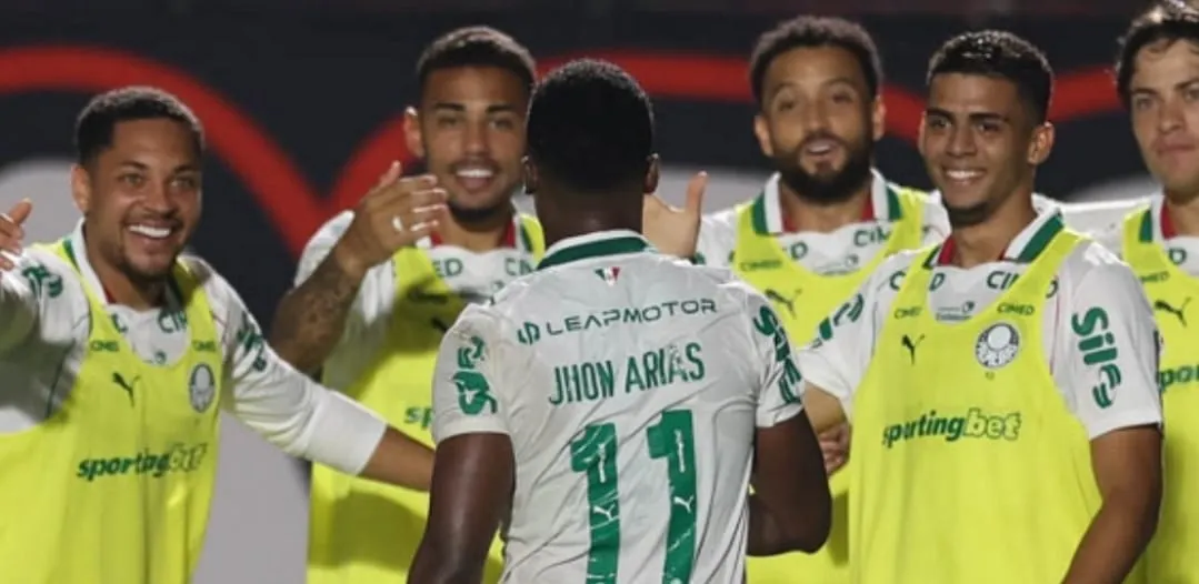 Palmeiras é destaque da Seleção FI da 21ª rodada após goleada