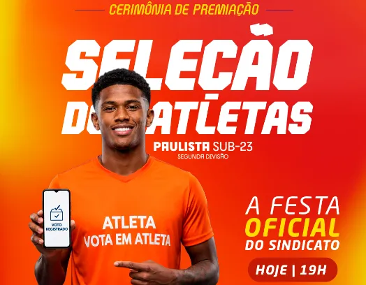 Futebol Interior transmite ao vivo a festa de premiação da Segundona