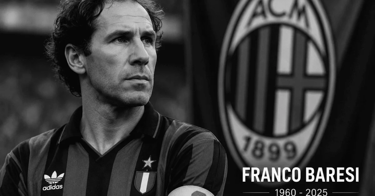 Morte de Franco Baresi comove o futebol mundial