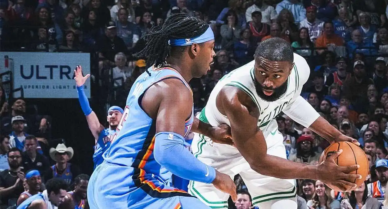 Jaylen Brown critica Thunder: “Não é basquete NBA”