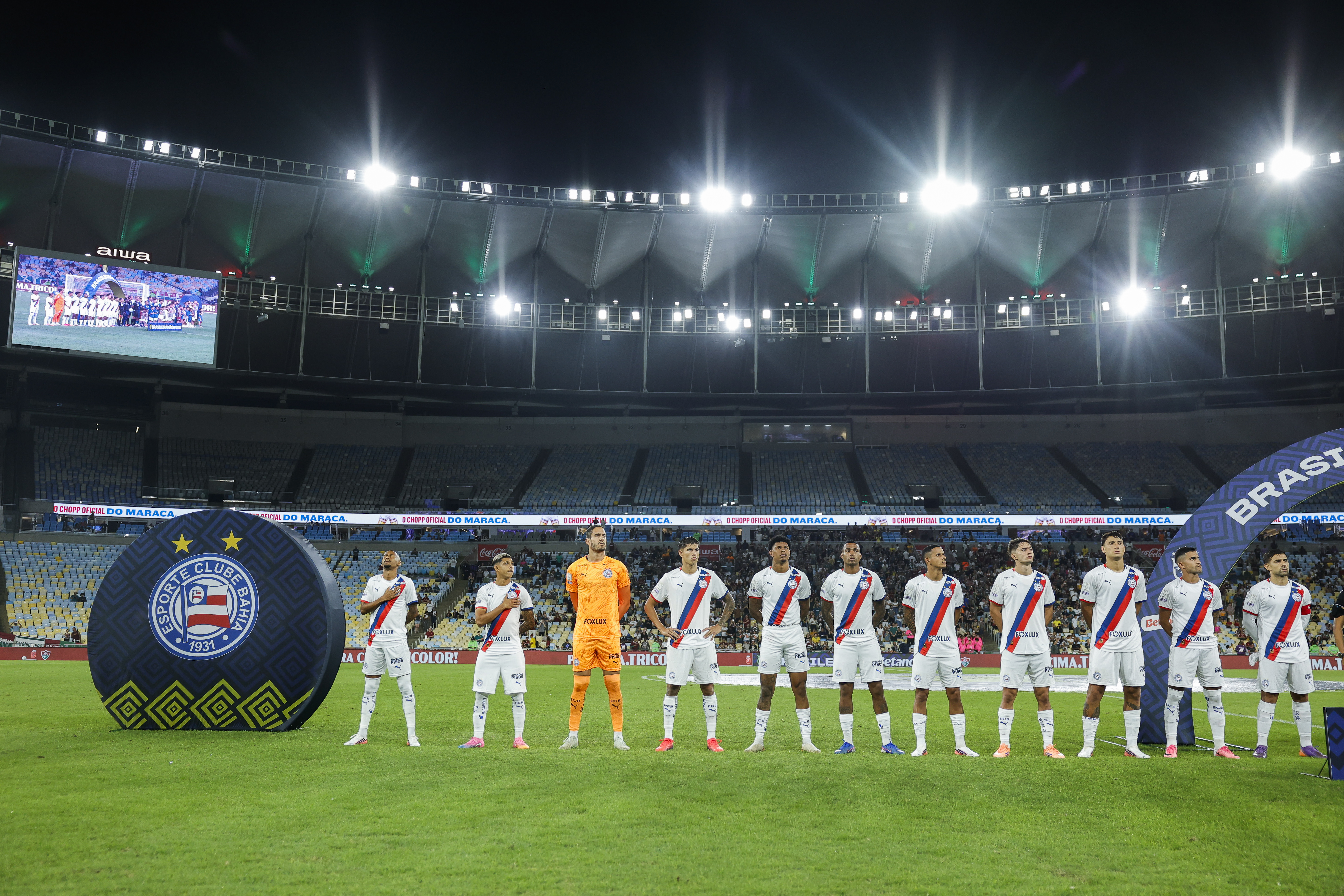 Com 0x0 diante do Fluminense, Bahia passa a ser o time com mais empates no Brasileirão