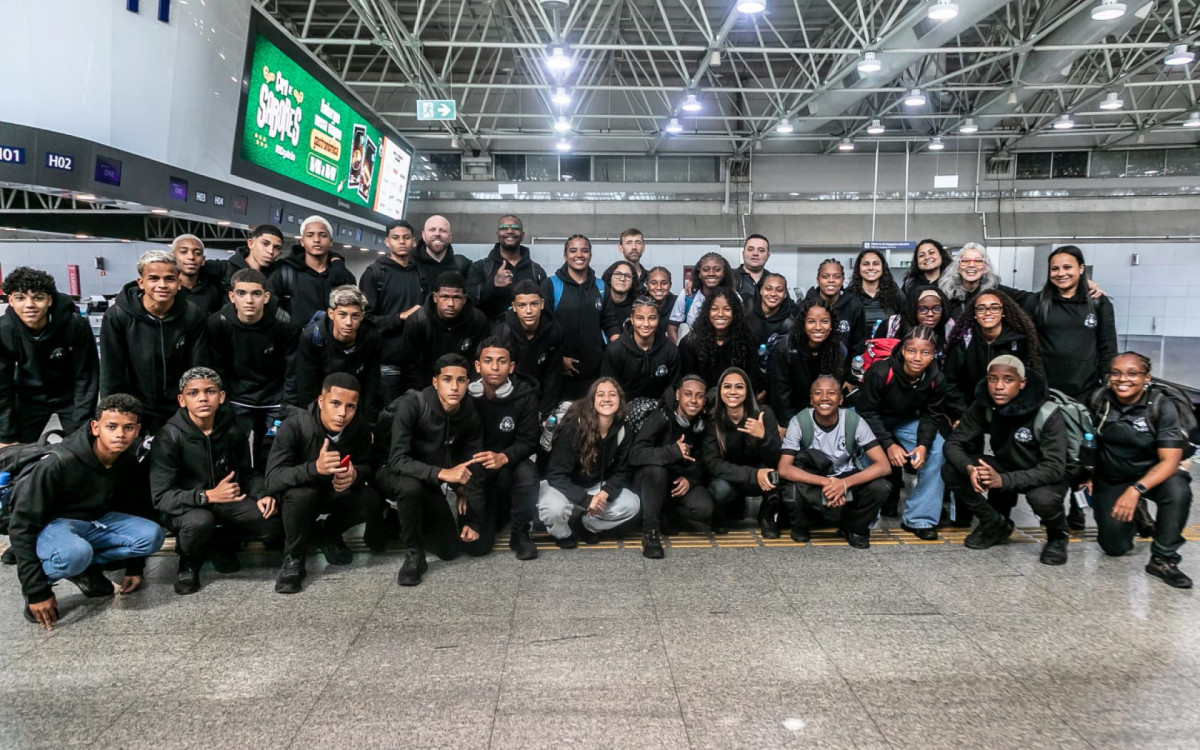 Estudantes da rede estadual embarcam para torneio internacional de futebol na Noruega