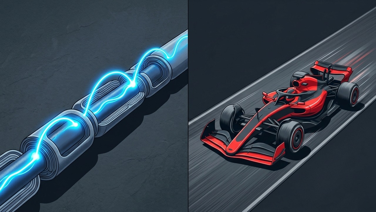 Você sabia? seus pensamentos viajam mais rápido que um Formula 1!