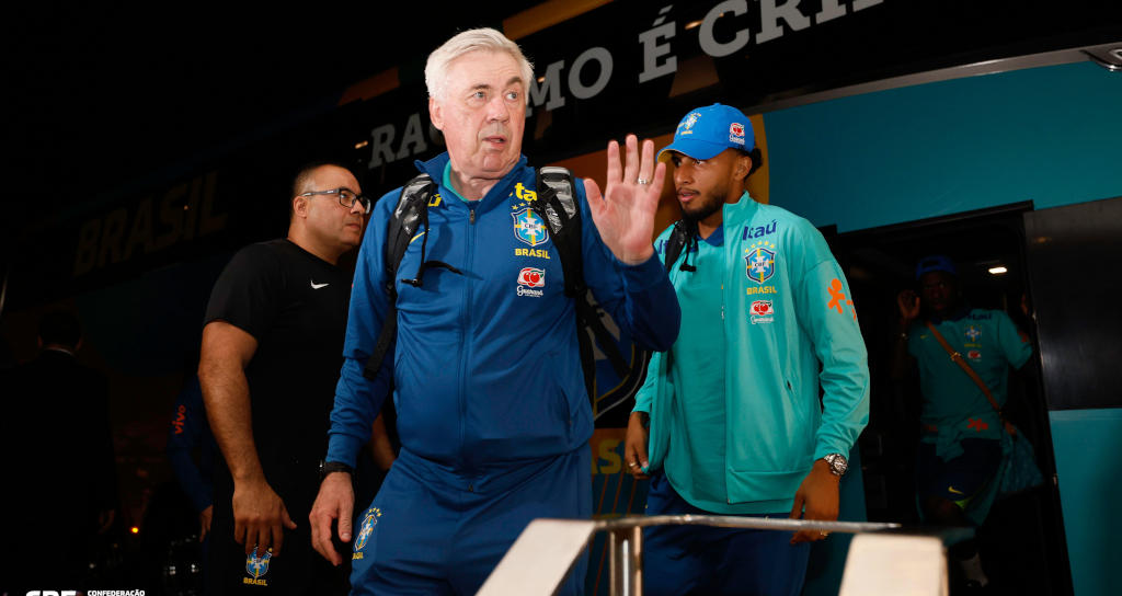 'confiança total em Ancelotti'