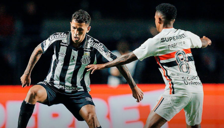 Gabigol vira para o Santos contra São Paulo em clássico atrasado do Brasileirão