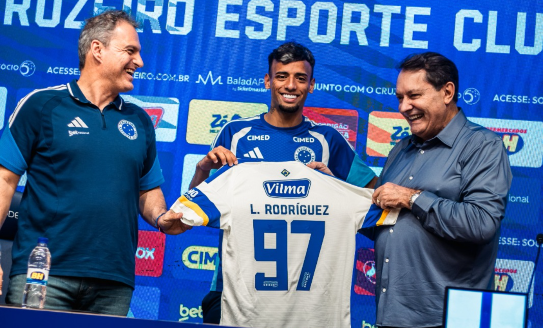Lucho Rodríguez destaca retorno ao futebol brasileiro e elogia Cruzeiro: “Um timaço”