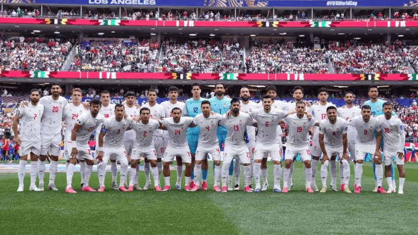 Seleção do Irã deixa mensagem de agradecimento em vestiário nos EUA