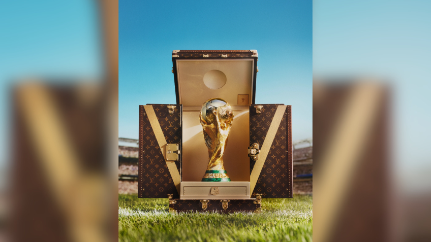 Troféu da Copa do Mundo chegará à final em baú da Louis Vuitton