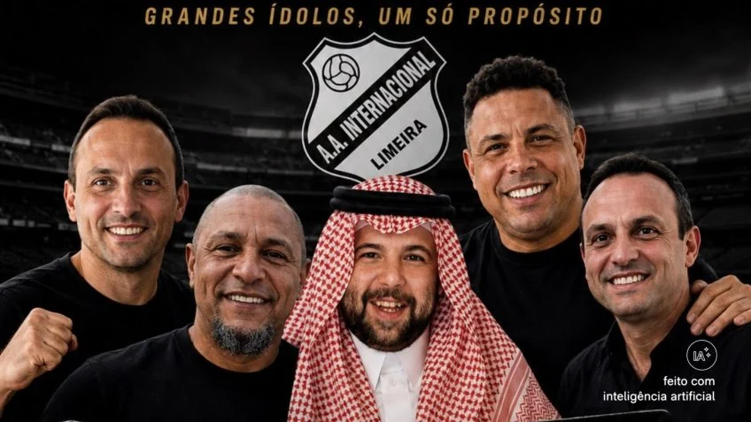 Inter de Limeira vota venda de 80% da SAF para Ronaldo e Roberto Carlos