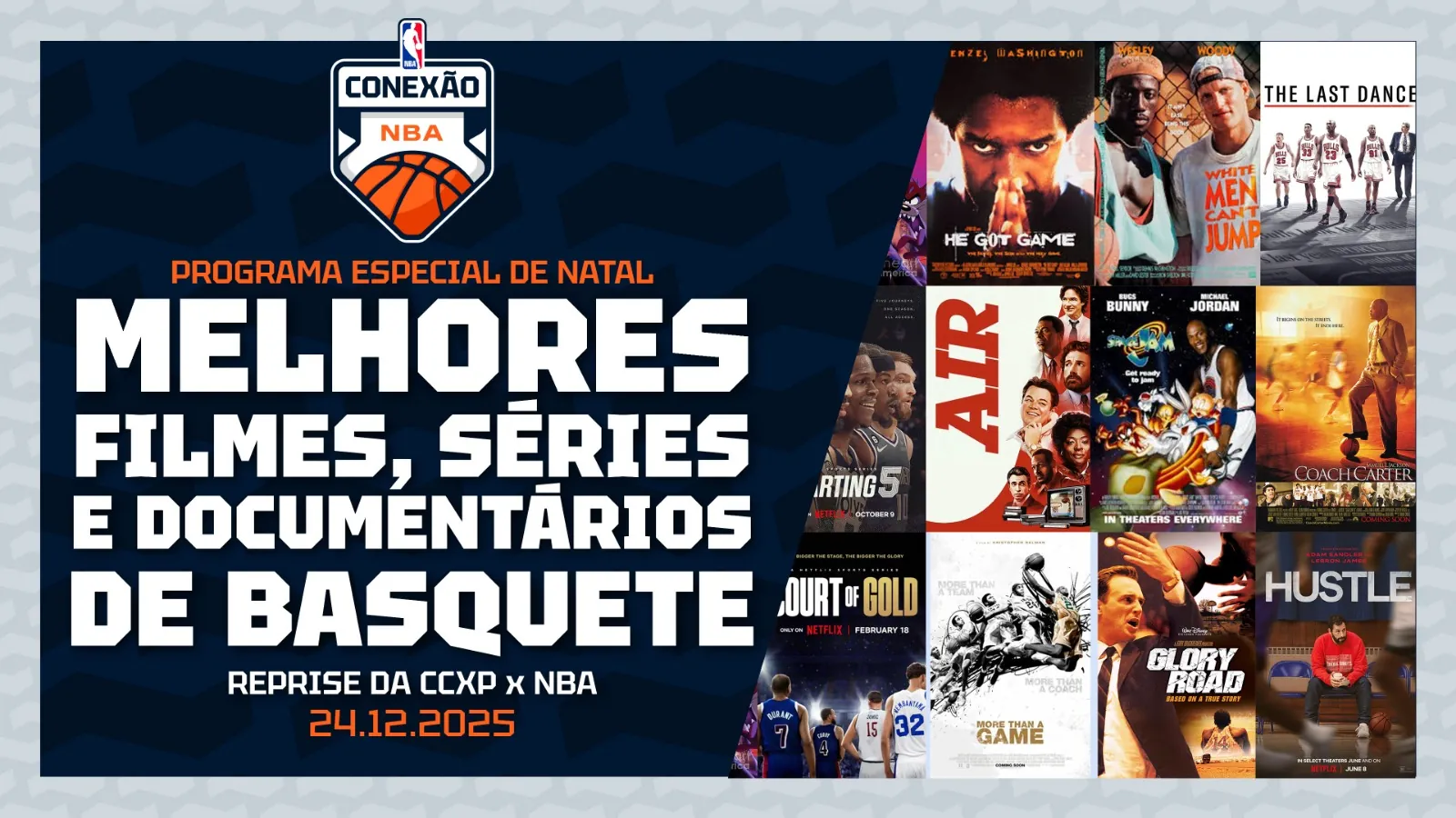 Tier List: Filmes e séries de basquete (Conexão NBA Especial 24