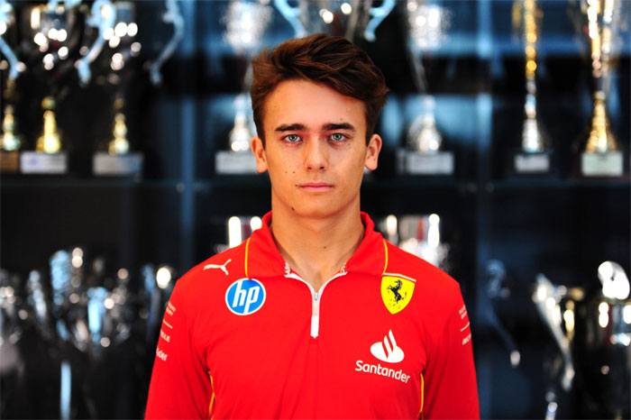 Ferrari confirma Beganovic como reserva para 2027