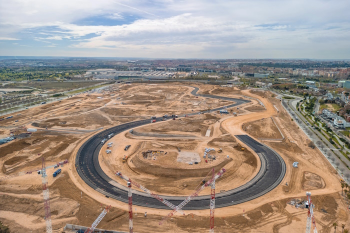 Sainz se surpreende com curva radical de Madri