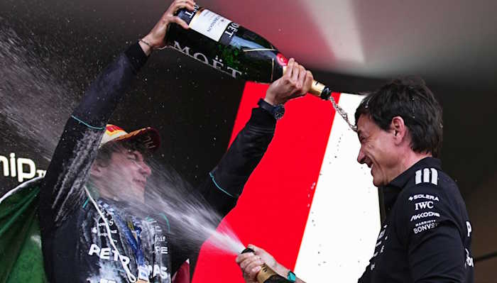 Wolff reage ao interesse da Ferrari por Antonelli em Spa