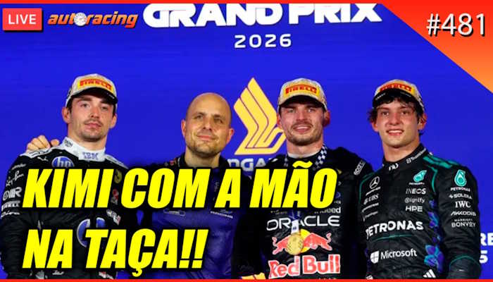Podcast Loucos GP de Singapura ao vivo às 19h
