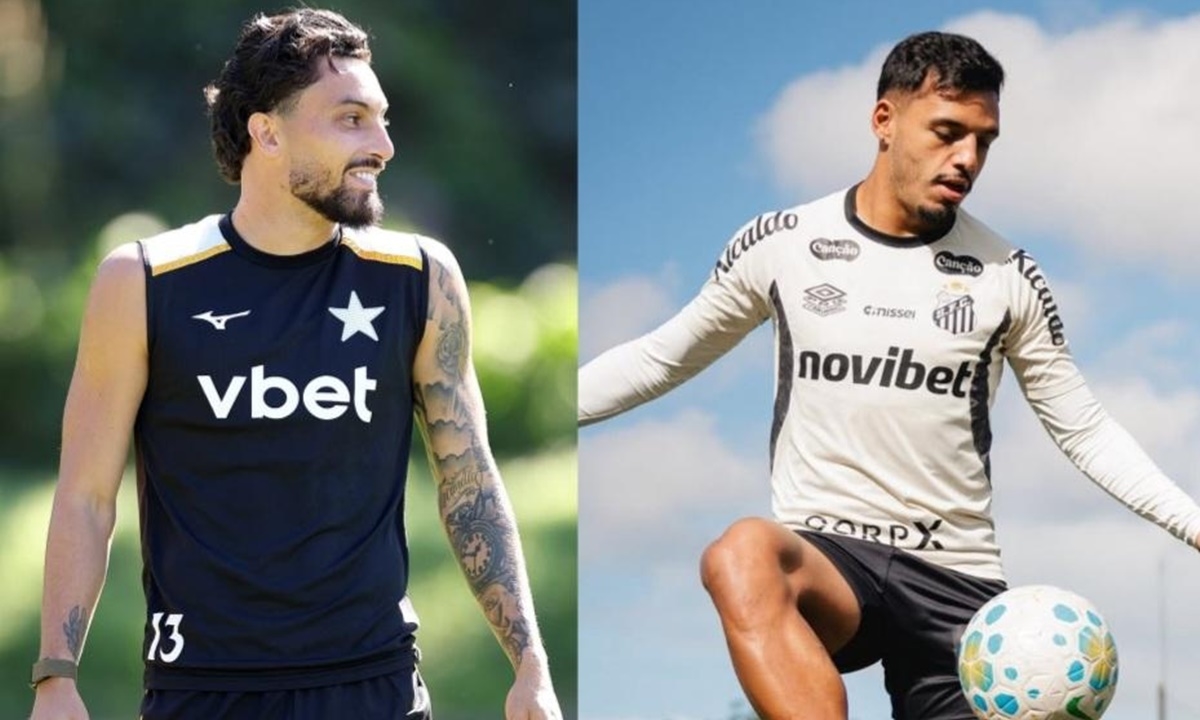 Botafogo X Santos pelo Brasileirão: veja onde assistir e as prováveis escalações