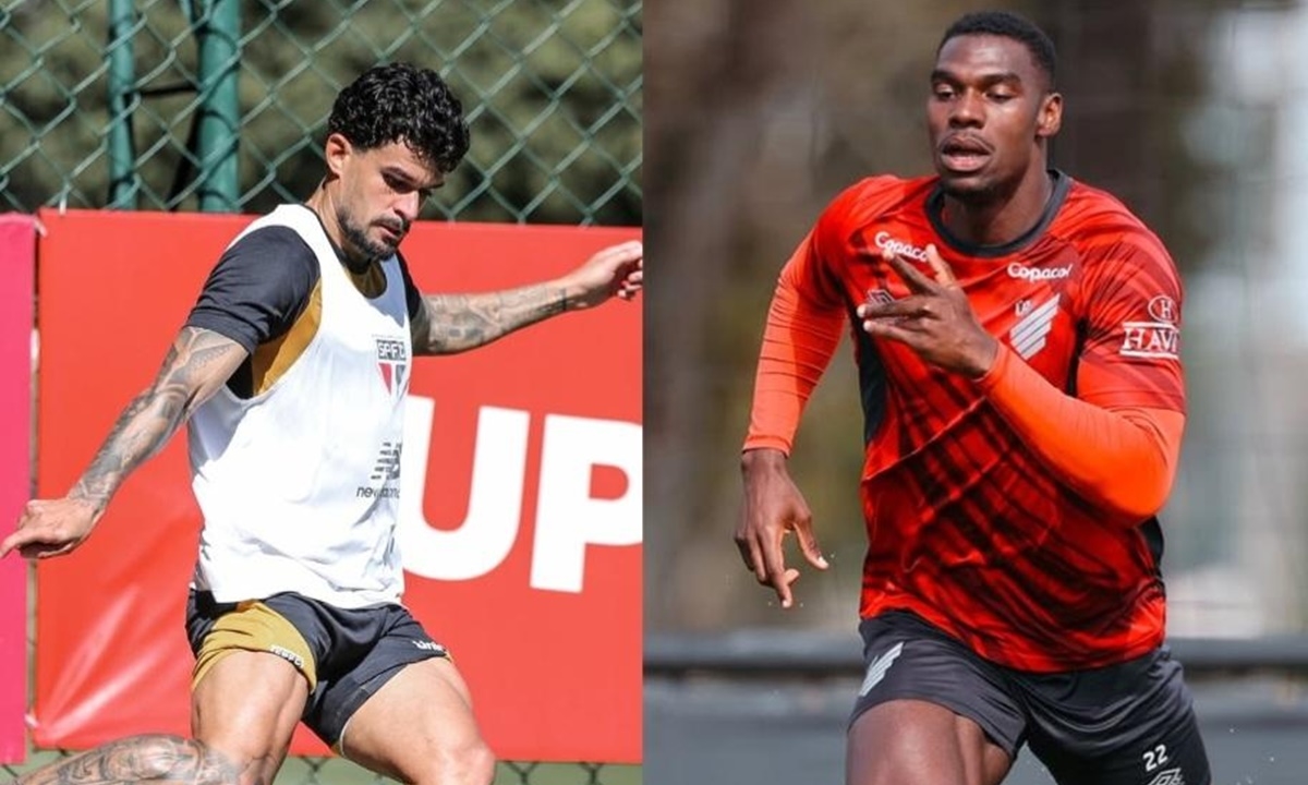 São Paulo X Athletico-PR pelo Brasileirão: veja onde assistir e as prováveis escalações