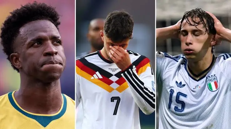 Brasil, Alemanha e Itália: o que explica a crise dos maiores campeões da Copa