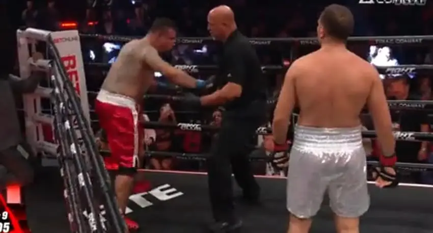 VÍDEO: Ex-campeão do UFC é ‘samba’ antes de ser nocauteado em evento que mistura Boxe e MMA